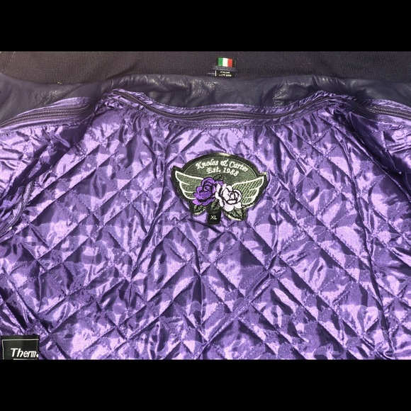 Knoles & Carter Lamb Skin Leather Jacket - Picture 4 of 6